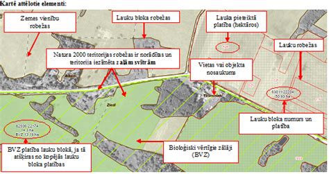 lauku bloku kartes